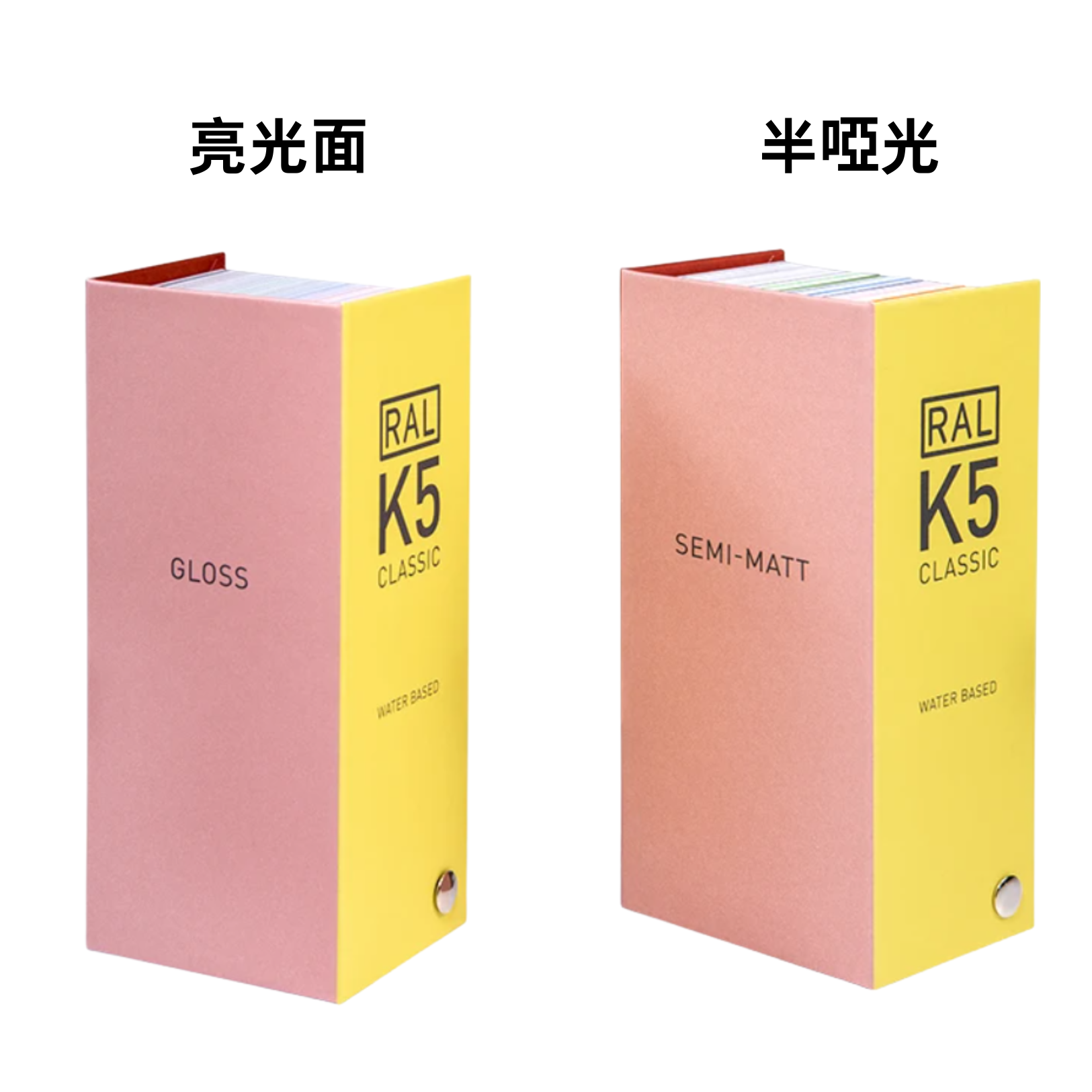 勞爾RAL-K5 半啞光-限量版100周年紀念封面,2025新品上市,獨特封面設計,含216種經典色彩,型號:RAL-K5m-100(半啞光):圖片 4