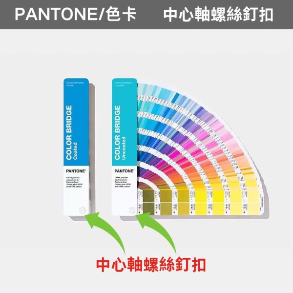 PANTONE色卡/中心軸螺絲釘扣：圖片 4